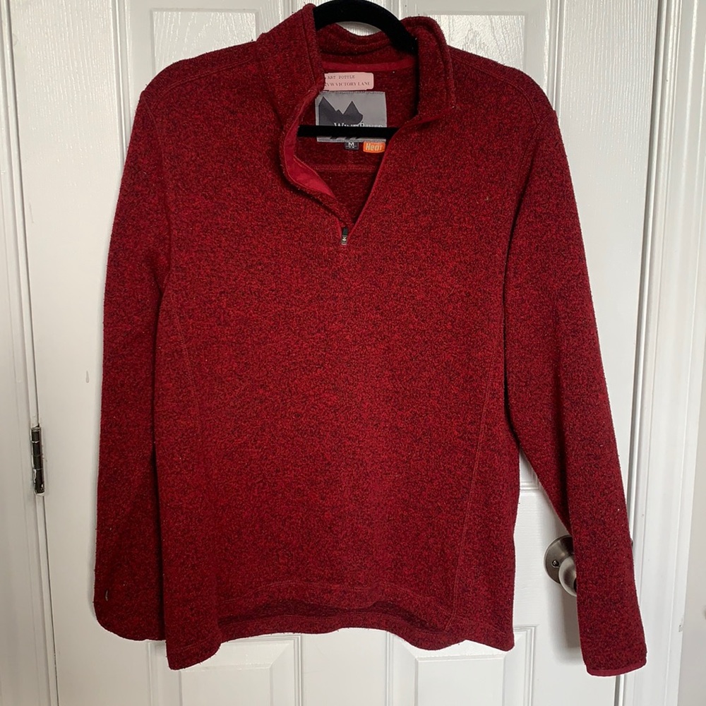 quarter zip windriver sweater
